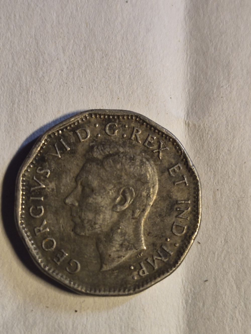 1946 Canadian Nickel In Excellent Condition.